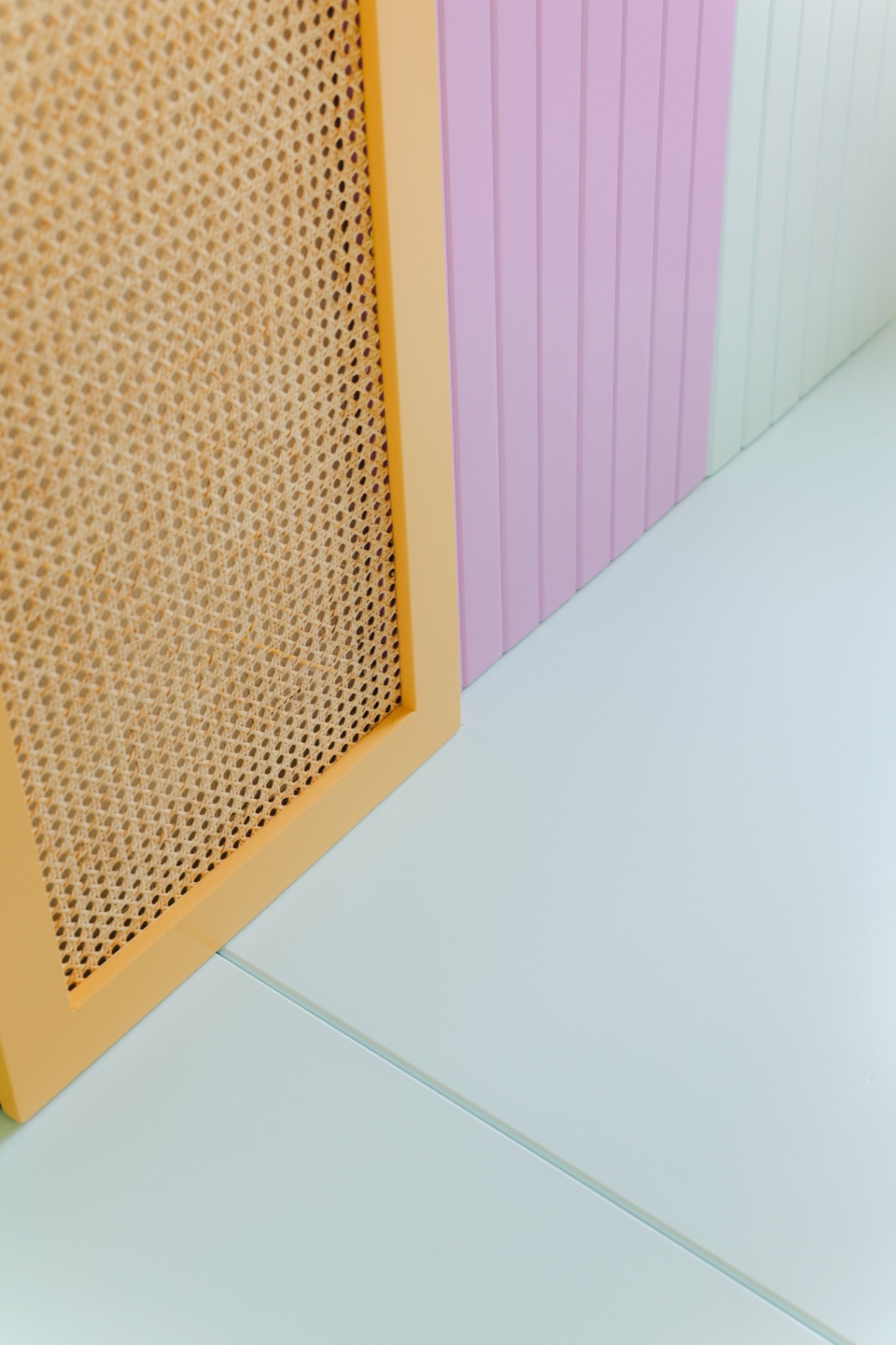 Detalle de espacio infantil pastel